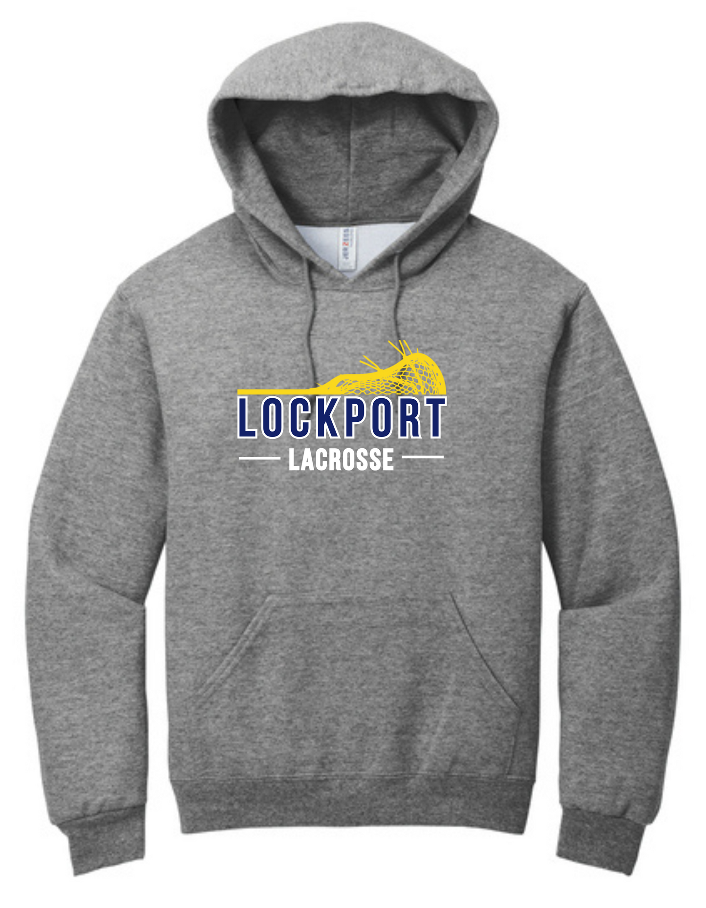 Lockport Stick Logo Hooded Sweatshirt