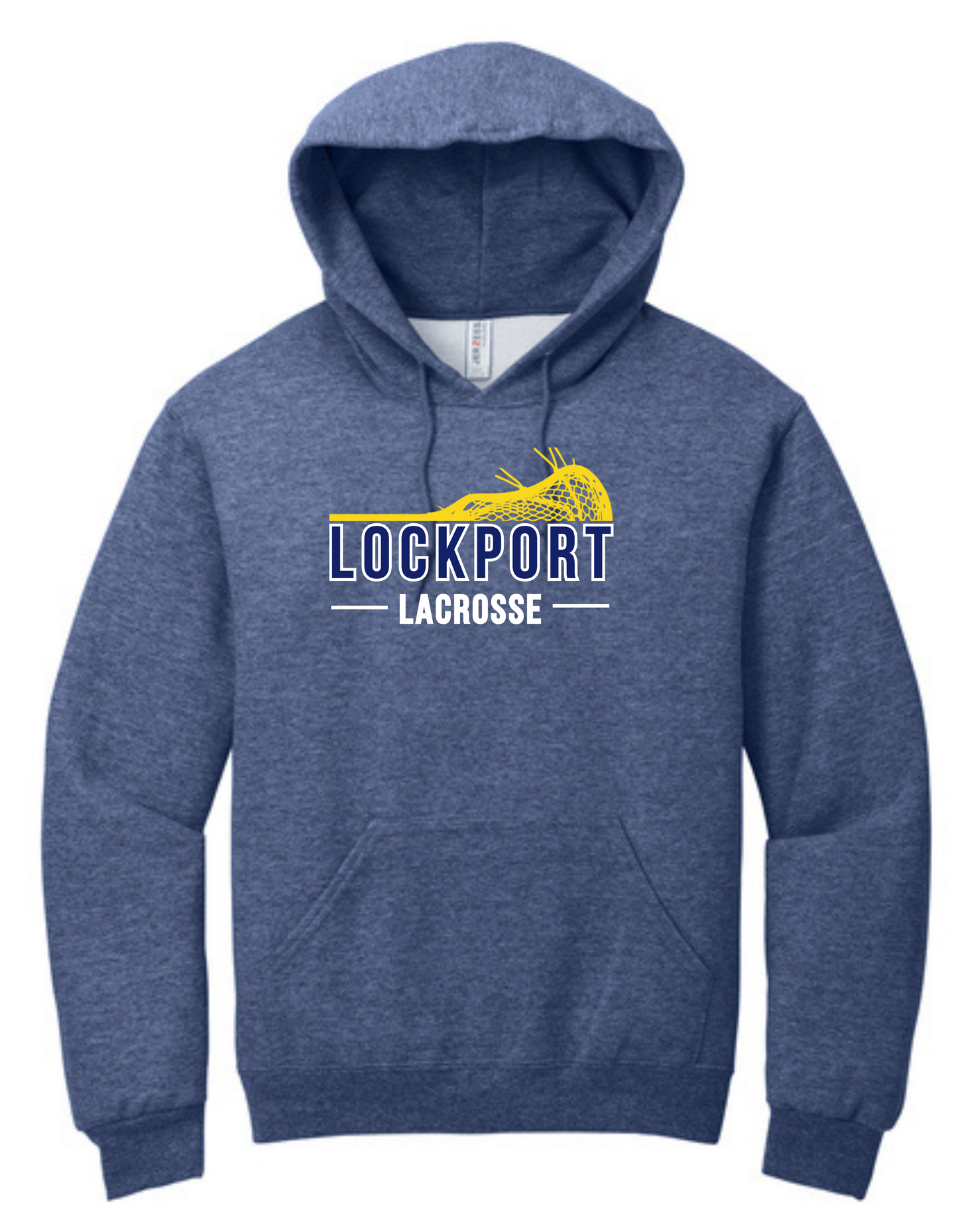 Lockport Stick Logo Hooded Sweatshirt