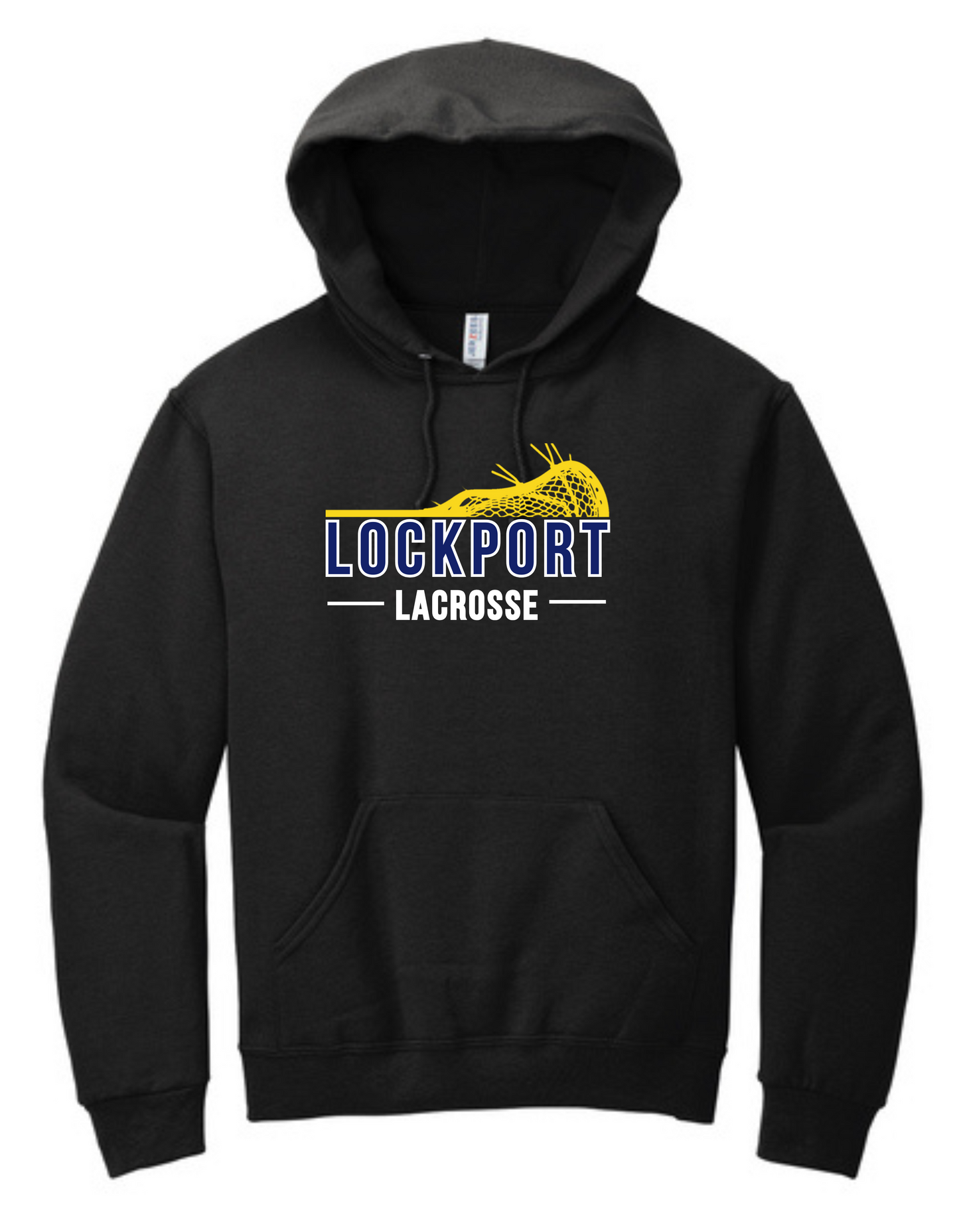 Lockport Stick Logo Hooded Sweatshirt
