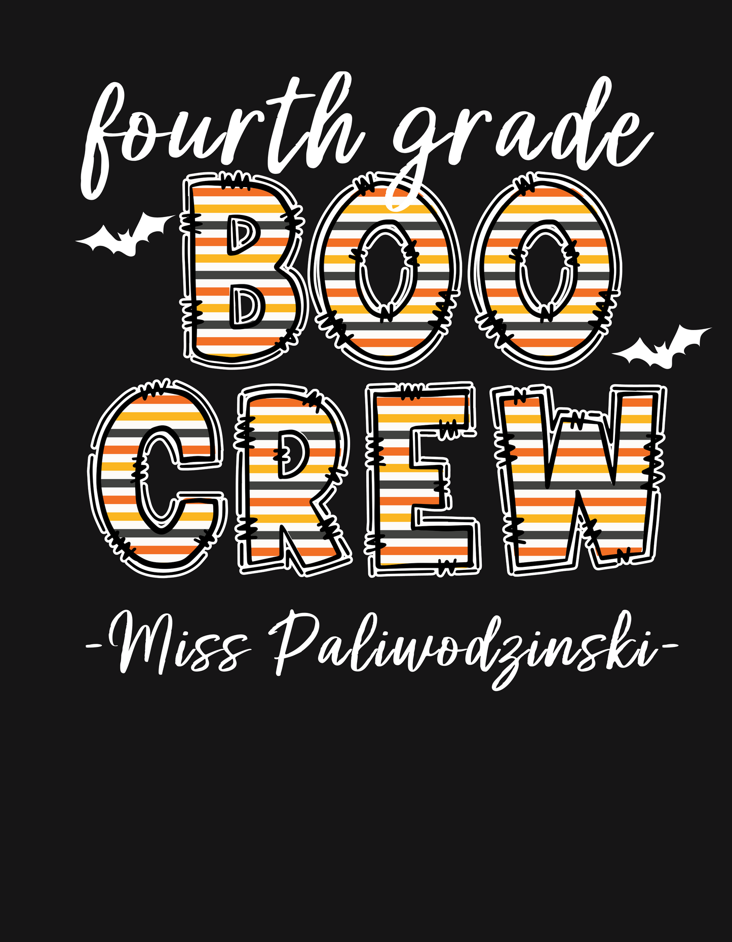 Boo Crew PERSONALIZED