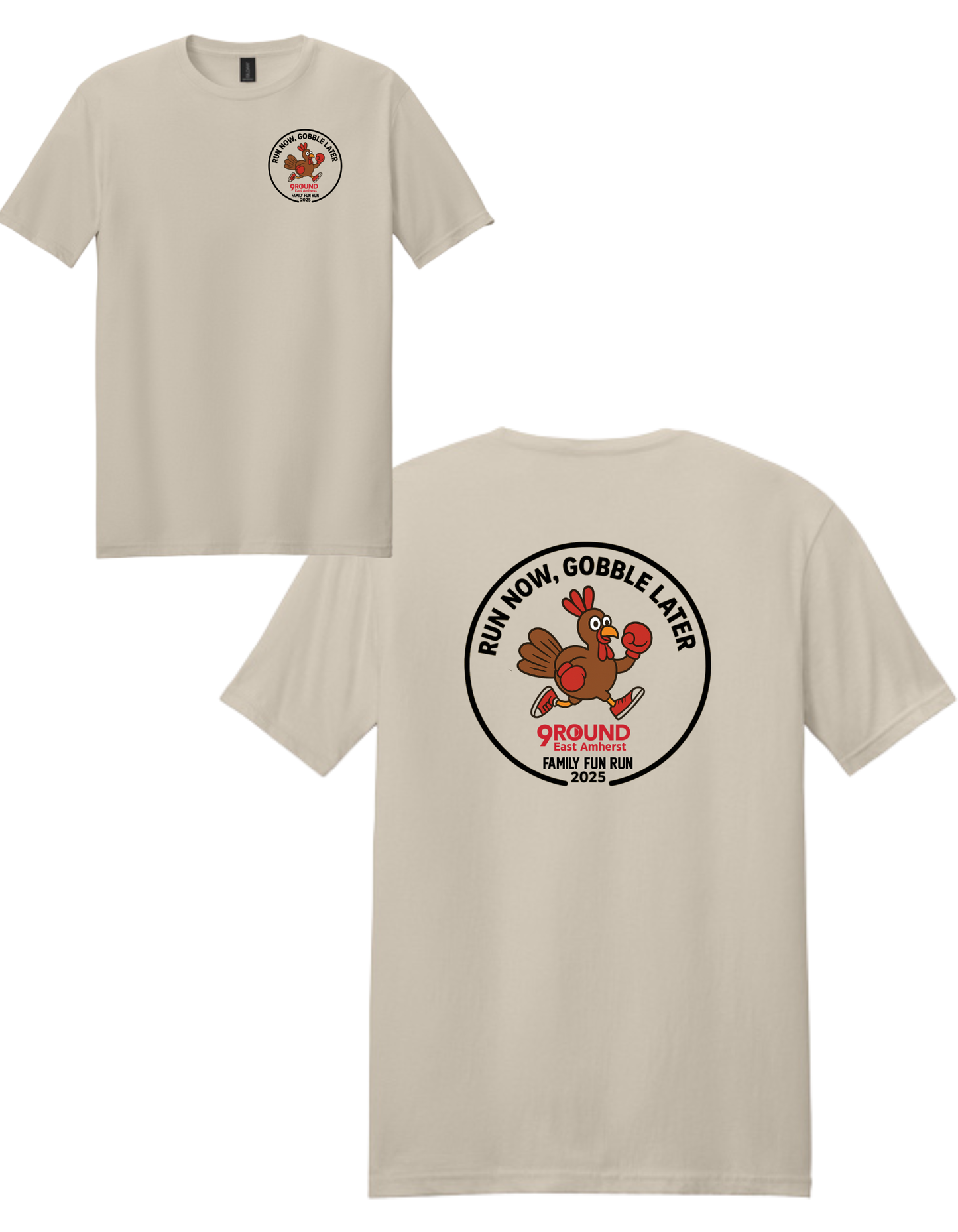 9Round: Run Now, Gobble Later T-Shirt