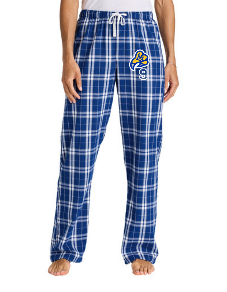 Hawks Flannel PJ's/ With Number