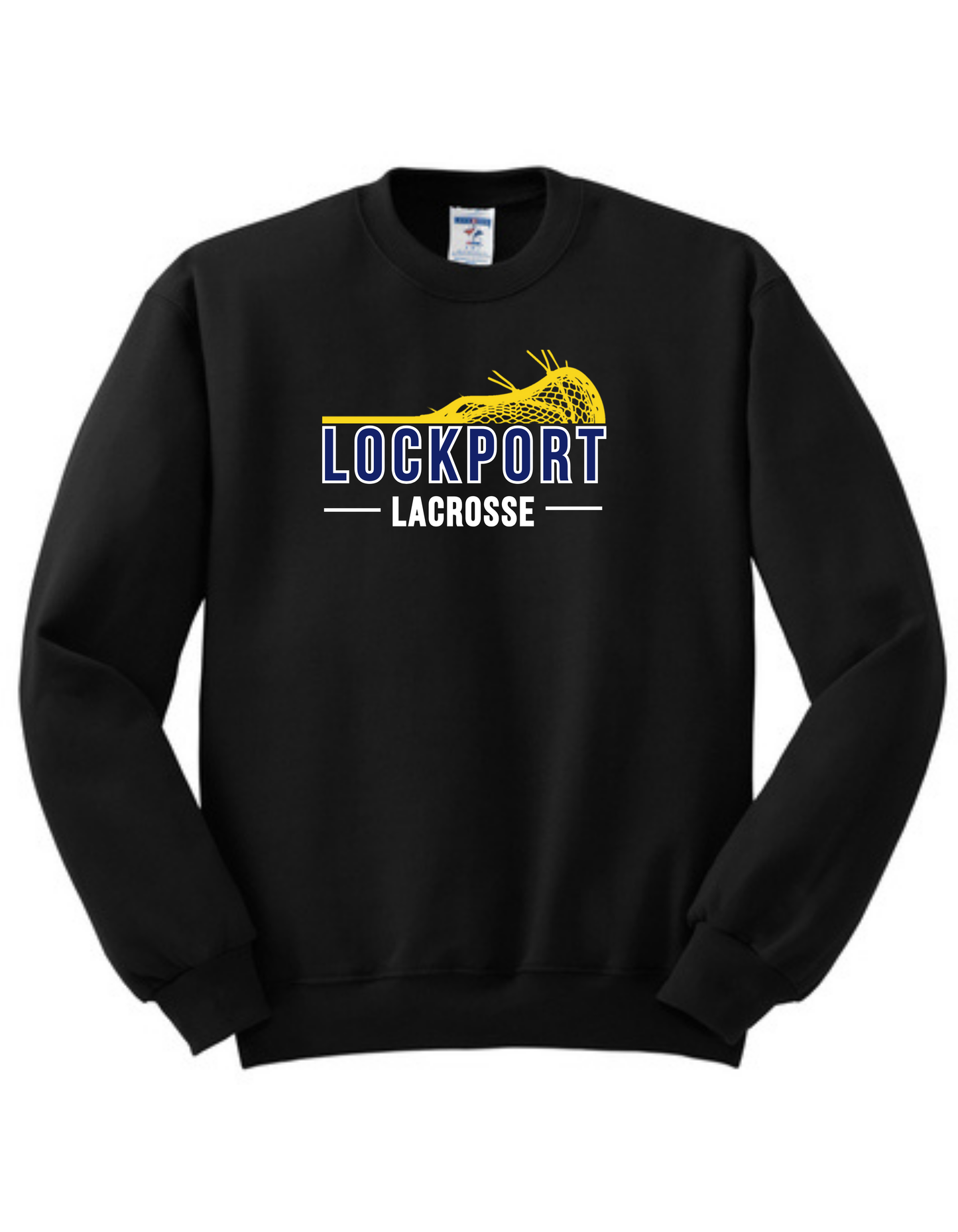 Lockport Stick Logo Crewneck