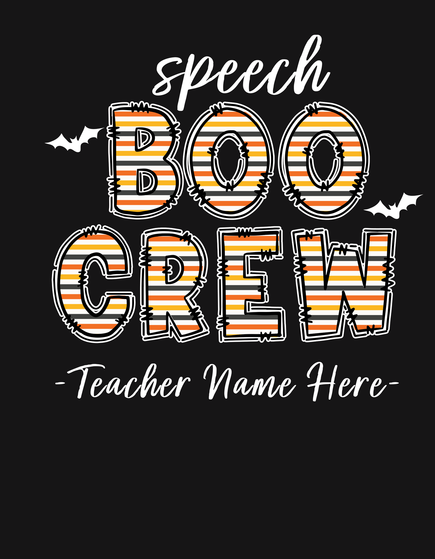 Boo Crew PERSONALIZED