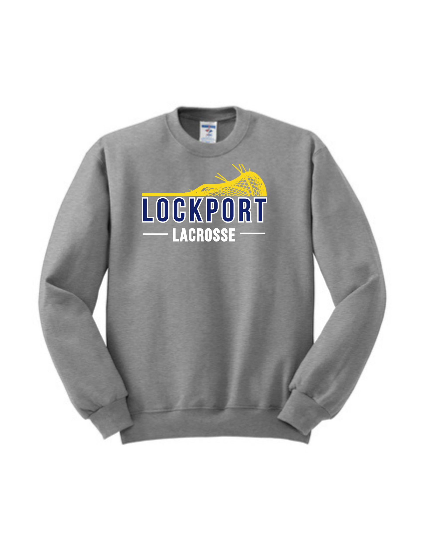 Lockport Stick Logo Crewneck