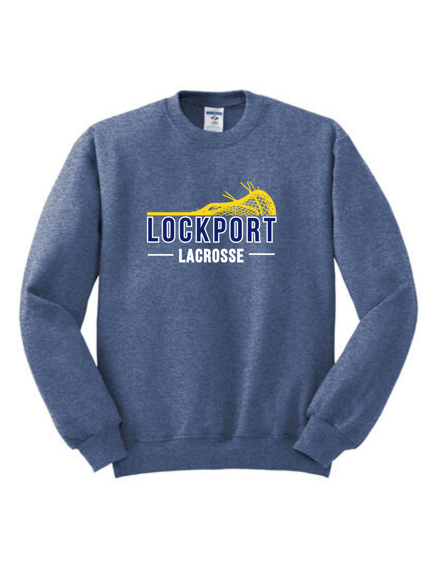 Lockport Stick Logo Crewneck