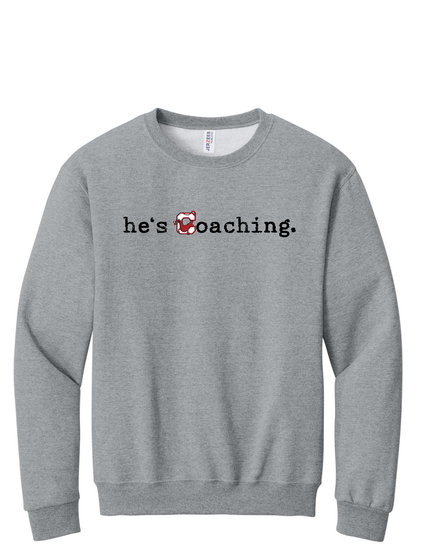 he's coaching (Cortland logo)