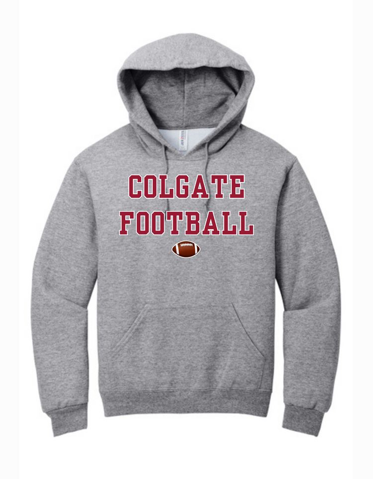 Colgate Football Block Print