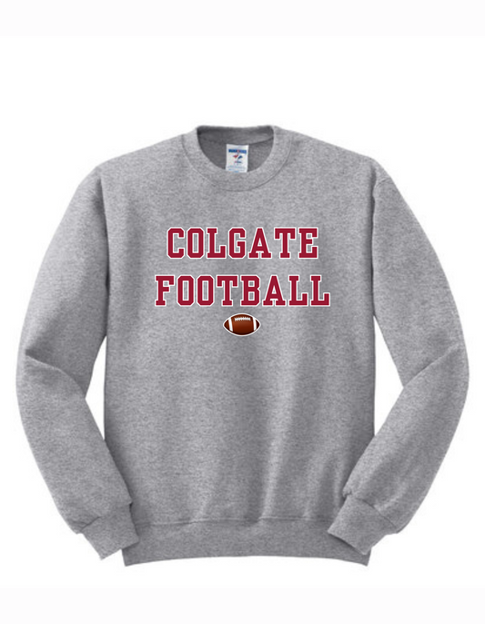 Colgate Football Block Print