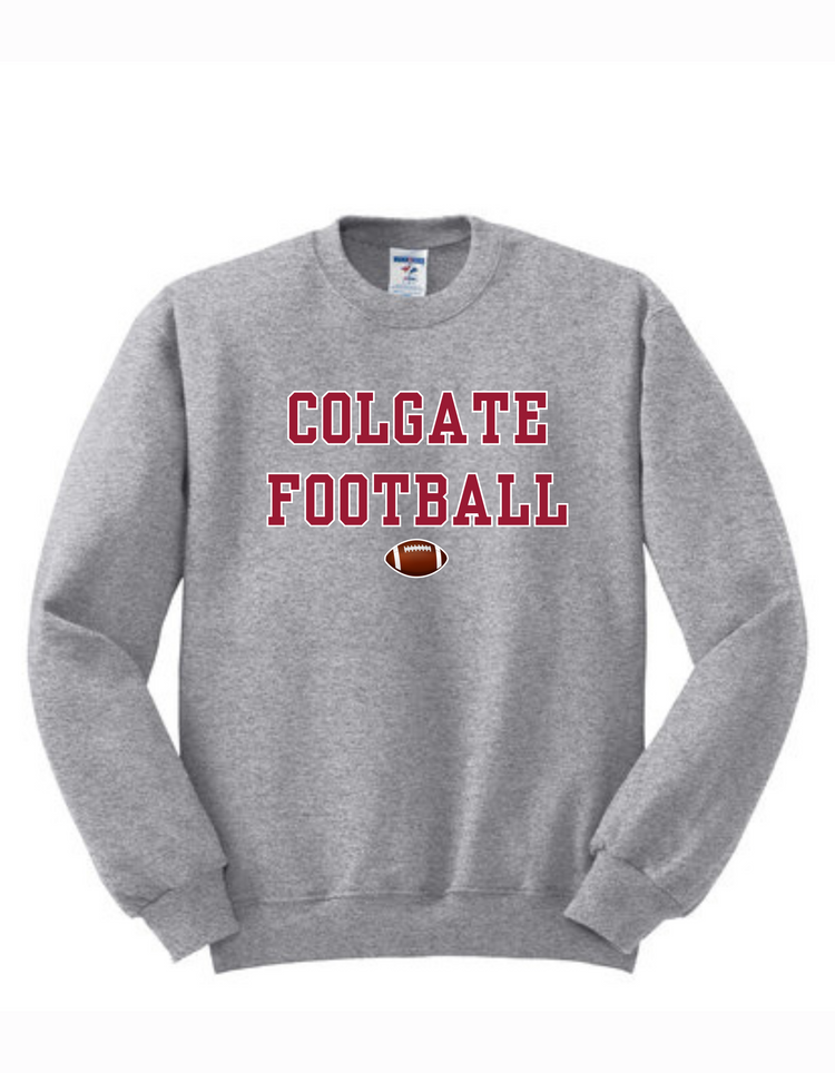 Colgate Football Block Print