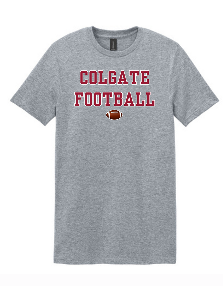 Colgate Football Block Print