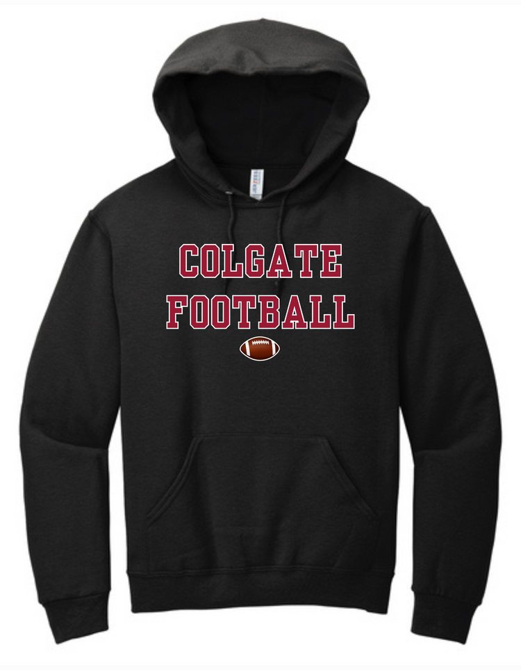 Colgate Football Block Print