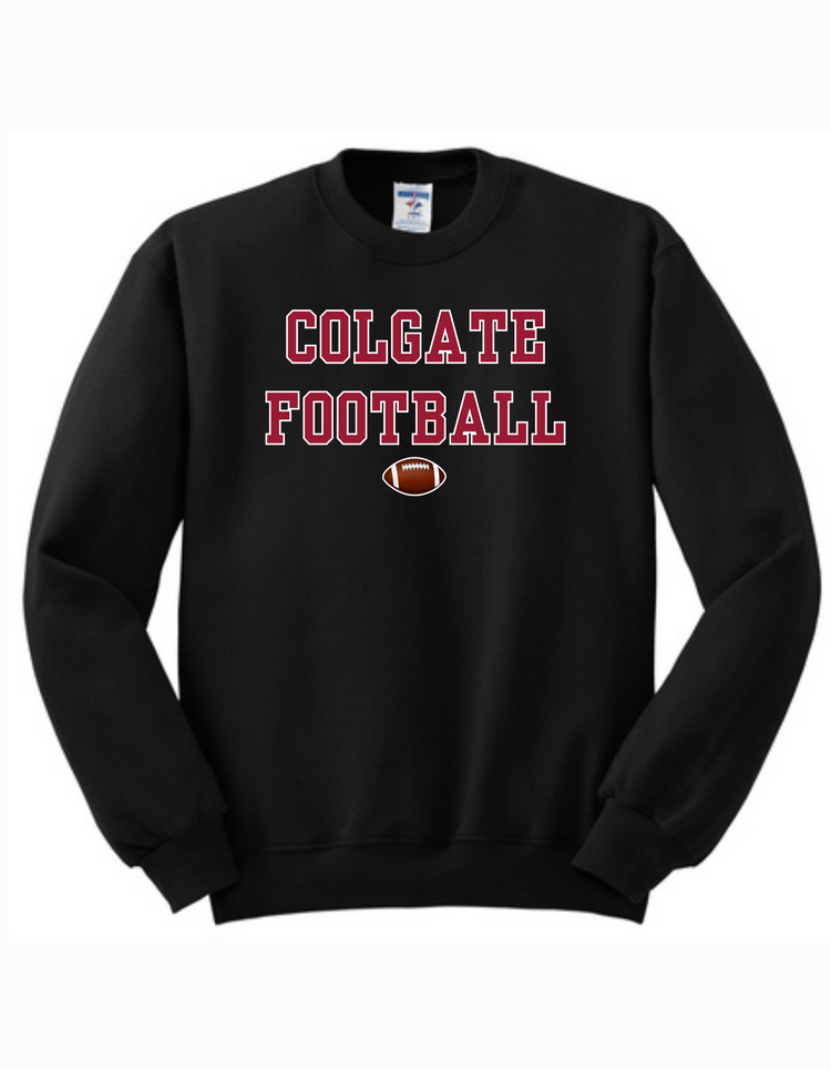 Colgate Football Block Print