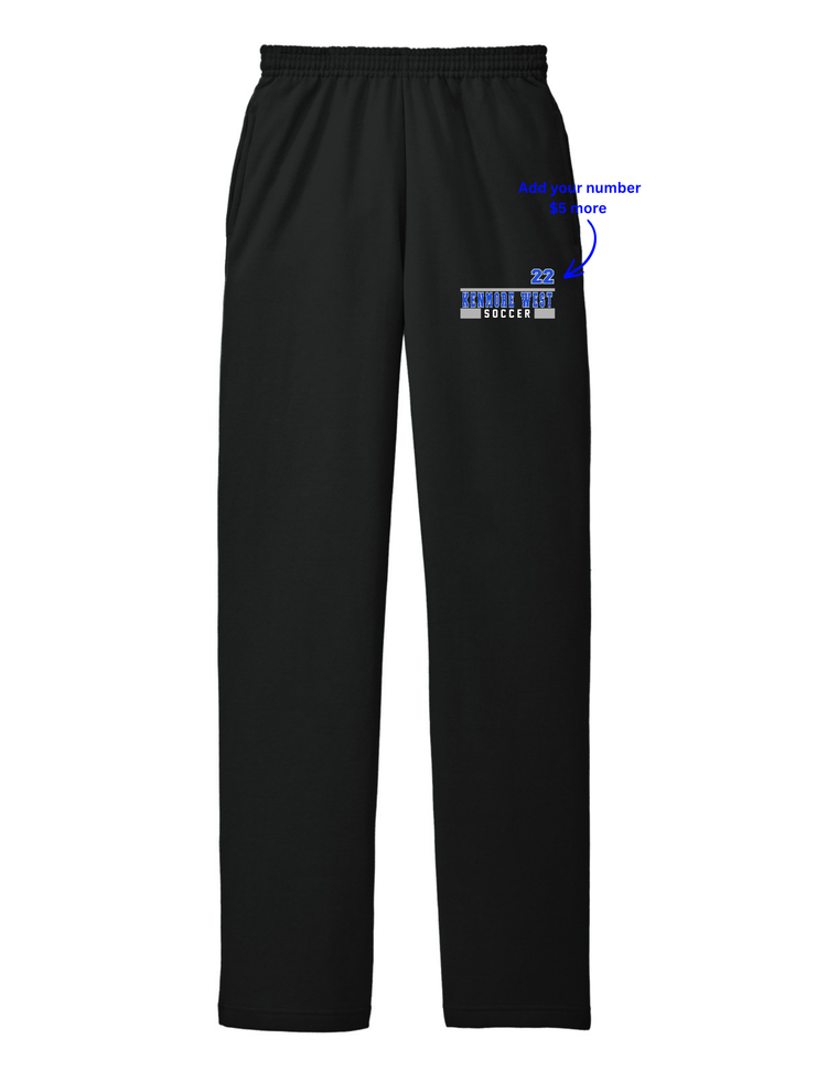 Kenmore West Soccer: Sweatpants