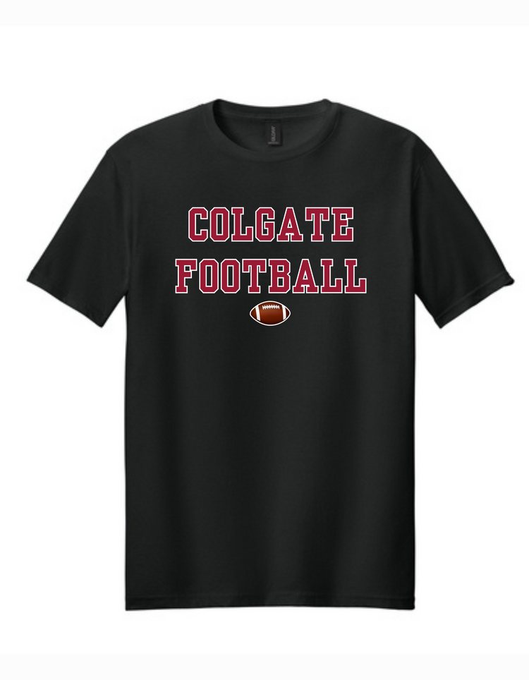 Colgate Football Block Print