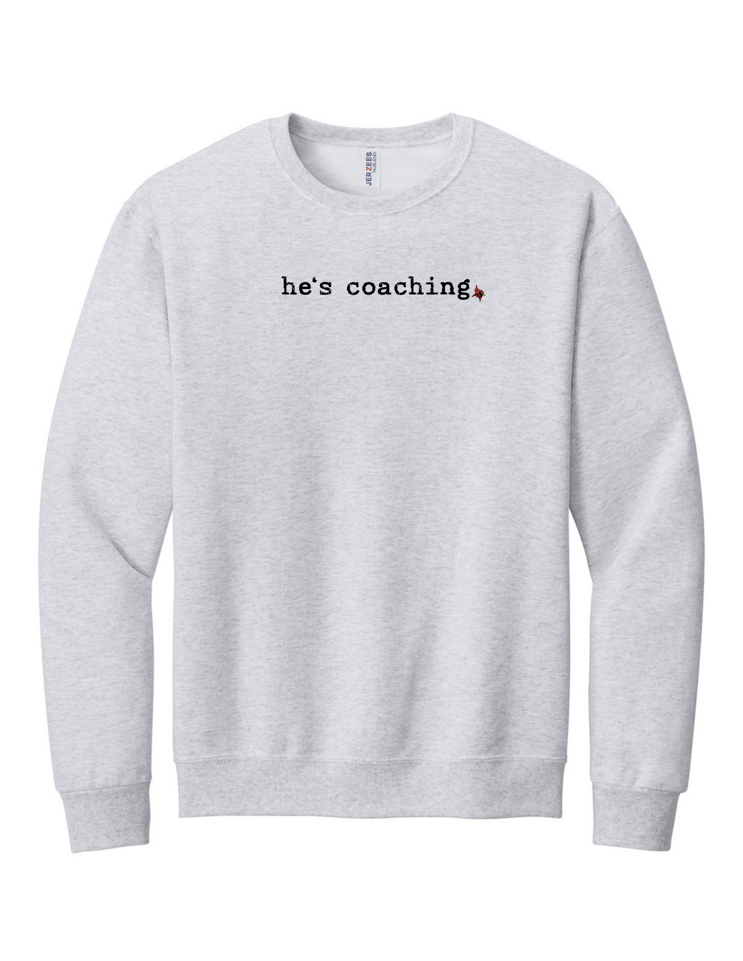 he's coaching (with logo)